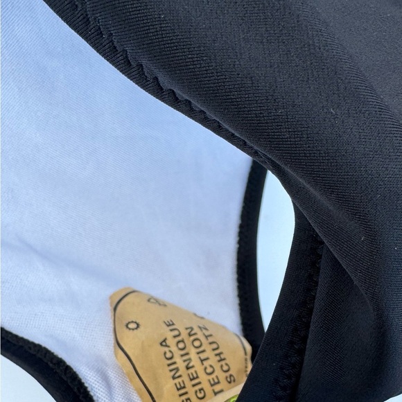 One piece swimsuit with lace up back - Picture 3 of 4